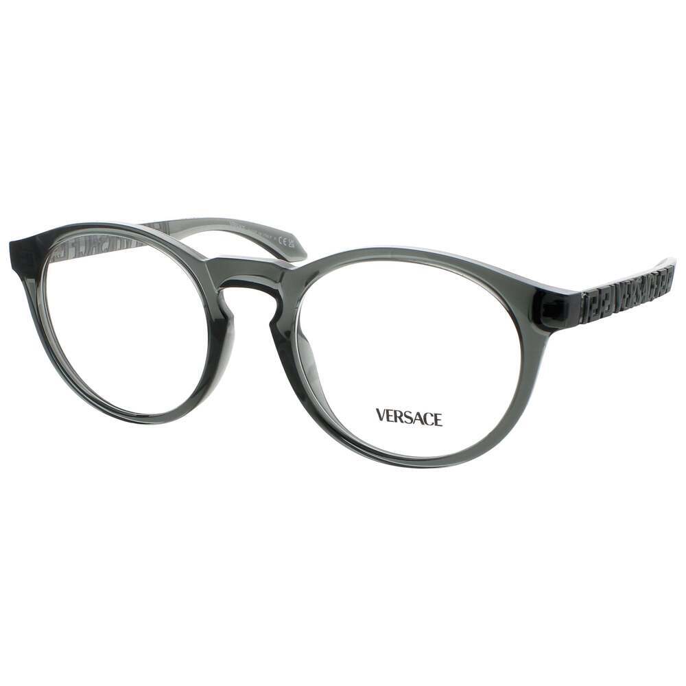Versace 0VE3355U-5453 Unisex Eyeglasses 5453 TRANSPARENT GREY ACETATE